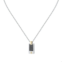 Collier - MASERATI - JM334AVD49 - Acier doré - Oxyde de zirconium - 45+5 cm
