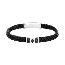 Bracelet en cuir véritable recyclé - JM424AVE25