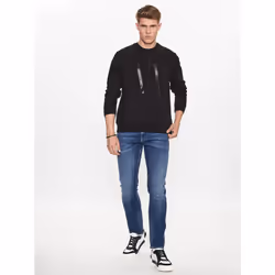 Sweat logo métallisé - Armani exchange - Homme