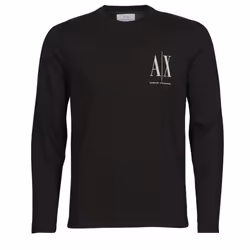 Tee shirt manches longues en coton - Armani exchange - Homme