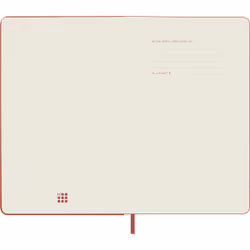 Moleskine DHF212DC3Y25 bloc-notes Rouge