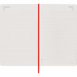 Moleskine DSF212DC3Y25 bloc-notes Rouge