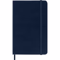 Moleskine DHB2012DC2Y25, Monochromatique, Bleu, Mat, 70 g/m², Papier ligné, Couverture rigide