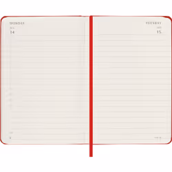 Moleskine DHF212DC2Y25 bloc-notes Rouge