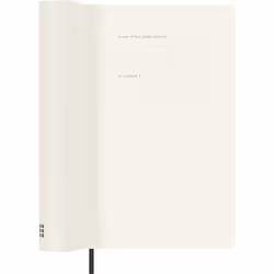 Moleskine DSB12WN3Y25 bloc-notes Noir