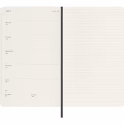 Moleskine DSB12WN3Y25 bloc-notes Noir