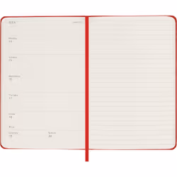 Moleskine DHF212WN2Y25 bloc-notes Rouge