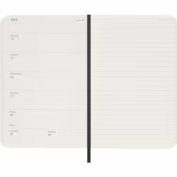 Moleskine DSB12WN2Y25 bloc-notes Noir