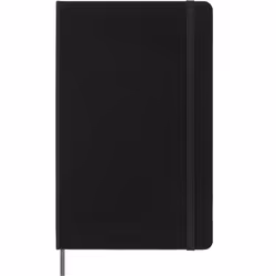 Moleskine DHB18WN3Y25, Monochromatique, Noir, Mat, 70 g/m², Papier ligné, Couverture rigide