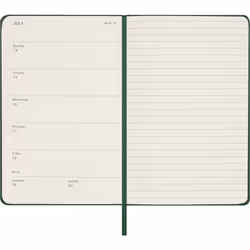 Moleskine DHK1512WN2Y25 bloc-notes Vert