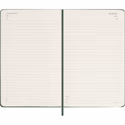 Moleskine DHK1512DC3Y25 bloc-notes Vert
