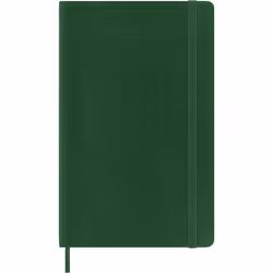 Moleskine DSK1512DC3Y25, Monochromatique, Vert, Mat, 70 g/m², Papier ligné, Couverture souple