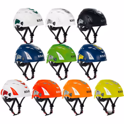 Le casque de travail Kask Plasma HI VIZ est un accessoire très important lors de travaux dangereux susceptibles de compromett ...