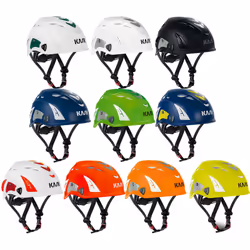 Le casque de travail Kask Plasma HI VIZ est un accessoire très important lors de travaux dangereux susceptibles de compromett ...