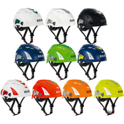 Kask - Casque de travail Plasma hi viz - 105 cm - Bianco/Rosso