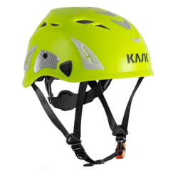 Casque de protection haute visibilité Superplasma aq hi viz Kask WHE00105 - Jaune fluo - Taille unique - Jaune fluo