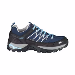 cmp rigel low femme trekking chaussures wp bleu