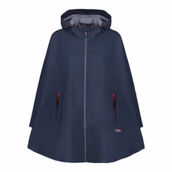 Poncho avec capuche imperméable femme CMP