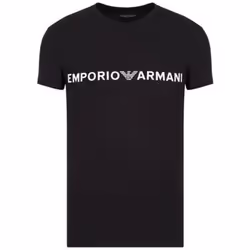 T-shirt coton col rond Emporio Armani - Coupe slim - Manches courtes - Homme