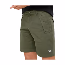 Short Emporio Armani Eagle Homme Vert