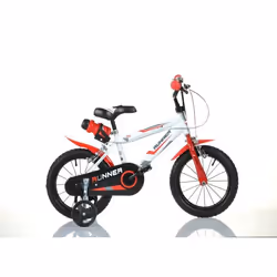 Vélo pour enfants - SCH - RUNNER 14 - Rouge - 4 à 6 ans - Acier robuste