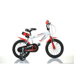 Vélo pour enfants - SCH - RUNNER 14 - Rouge - 4 à 6 ans - Acier robuste