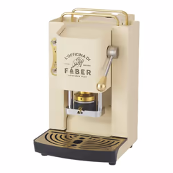 Faber PROSABBASOTT, Cafetière, 1,3 L, Dosette de café, 500 W, Blanc