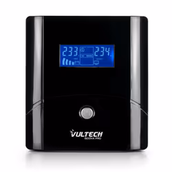 Vultech UPS1500VA-PRO alimentation d'énergie non interruptible Interactivité de ligne 1,5 kVA 800 W 4 sortie(s) CA