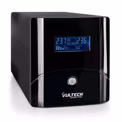 Vultech UPS2000VA-PRO, Interactivité de ligne, 2 kVA, 1025 W, 130 V, 280 V, 55/65 Hz