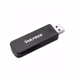 Vultech CRX-02USB3 lecteur de carte mémoire USB 3.2 Gen 1 (3.1 Gen 1) Type-A Noir