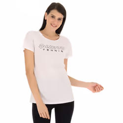 Lotto Sport 217451-0F1-XS, Adulte, Femelle, Blanc, XS, SML, Bright White