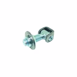 Charnières De Portail En Fer Acier Galvanisé Réglable Avec Vis Complète Avec Écrou+Rondelle Capacité Par Paire 80 Kg 18X56 Mm