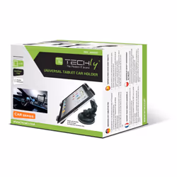 Techly I-TABLET-VENT Support pour GPS Voiture Passif Noir