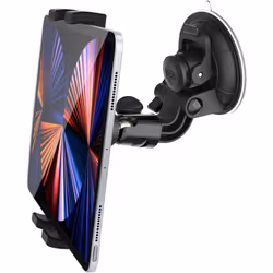 Techly I-TABLET-VENT Support pour GPS Voiture Passif Noir - Vue supplémentaire 5