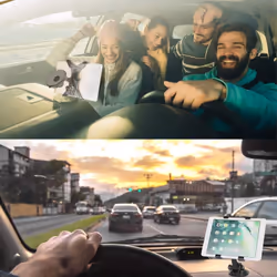 Techly I-TABLET-VENT Support pour GPS Voiture Passif Noir - Vue supplémentaire 7