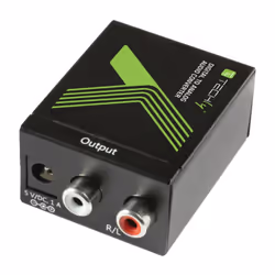 Techly IDATA SPDIF-3, Multiconnection, RCA, Noir