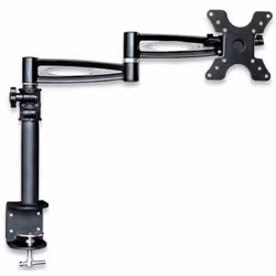 Techly ICA-LCD 502BK, 6 kg, 33 cm (13"), 68,6 cm (27"), 100 x 100 mm, Réglage de la hauteur, Noir