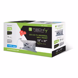Techly ICA-LCD 109 support pour téléviseur 78,7 cm (31") Argent