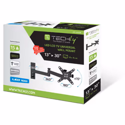 Techly ICA-LCD 104BK support pour téléviseur 30" Noir