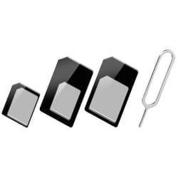 Techly I-SIM-3 SIM / flash adaptateur de carte mémoire Adaptateur carte sim