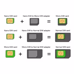 Techly I-SIM-3 SIM / flash adaptateur de carte mémoire Adaptateur carte sim