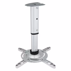 Techly ICA-PM 102S, Plafond, 15 kg, Argent, 360°, 0 - 30°, 29,7 cm