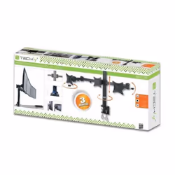 Techly ICA-LCD 482-T support d'écran plat pour bureau 24" Noir