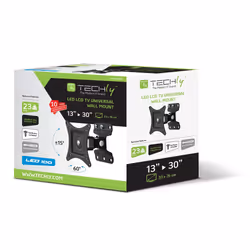 Techly ICA-LCD 201BK support pour téléviseur 30" Noir
