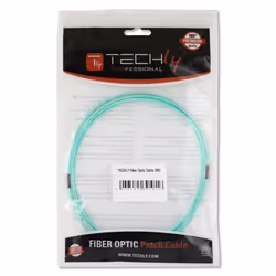 Techly 3m LC/LC 50/125 câble de fibre optique OM3 Couleur aqua