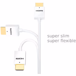 Techly 1m HDMI-A/HDMI-A câble HDMI HDMI Type A (Standard) Blanc