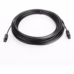 Techly 2m Toslink/Toslink câble audio Noir
