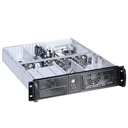 Techly I-CASE IPC-2055 unité centrale Support Noir 350 W