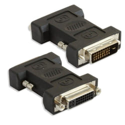Techly DVI-D - DVI-I M/F Noir