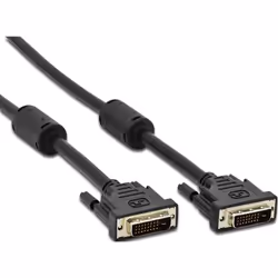 Techly 5m DVI-D câble DVI Noir